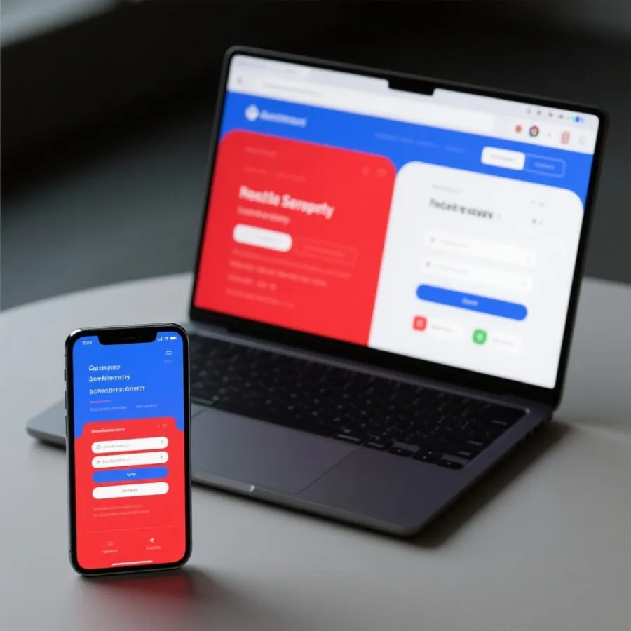 幸运飞艇登录界面示意图